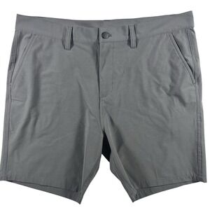 Free Fly Shorts Mens 36 Lightweight Tech Performance Golf Outdoors 7' Gray